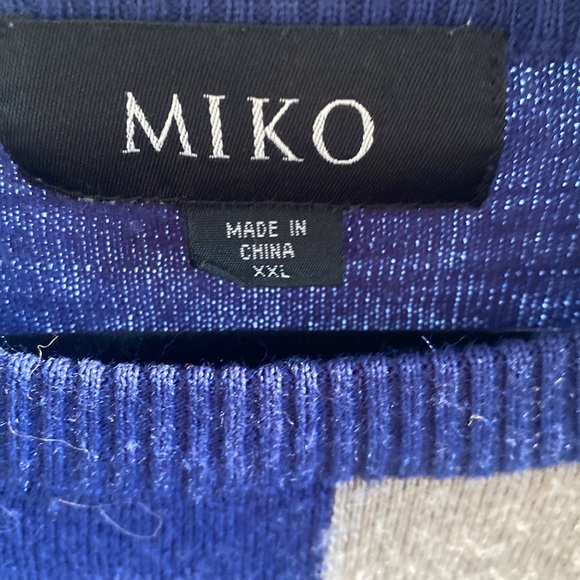 Vintage wool blend men's crew neck sweater - Picture 3 of 4